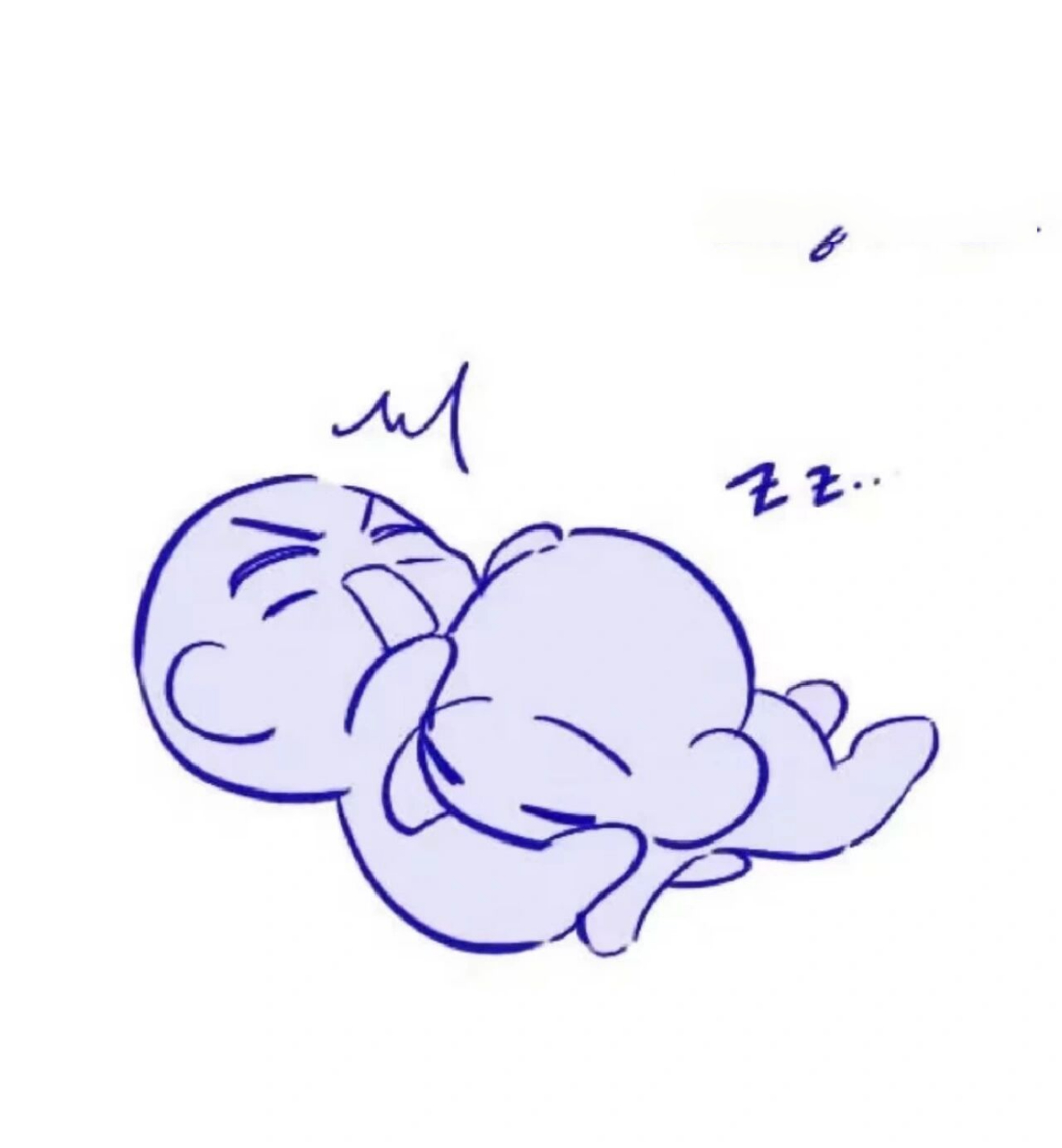 q版双人素材模板 觉得可爱的点点赞关注收藏吧