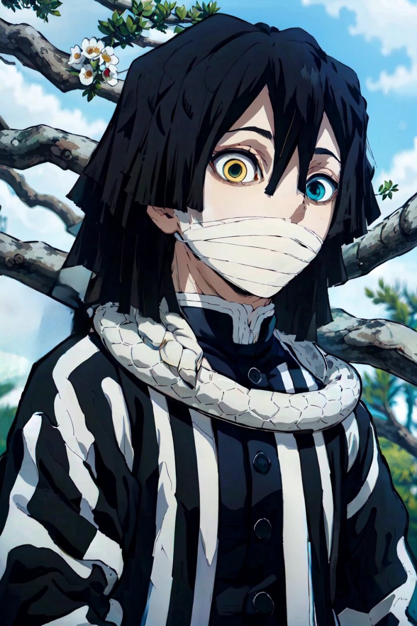 鬼灭之刃-伊黑小芭内 蛇柱来咯,刀子嘴豆腐心,有你喜欢的风格嘛?