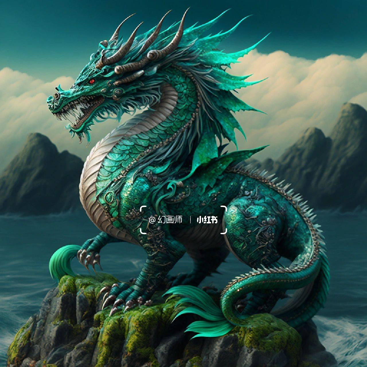 山海经上古神兽-青龙