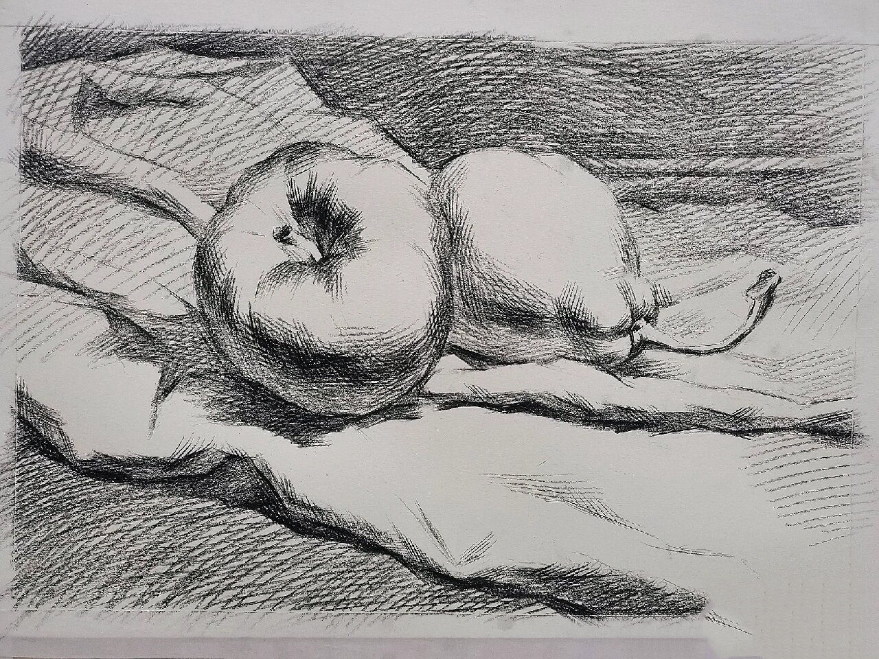 素描静物基础组合(内含干货和步骤!99