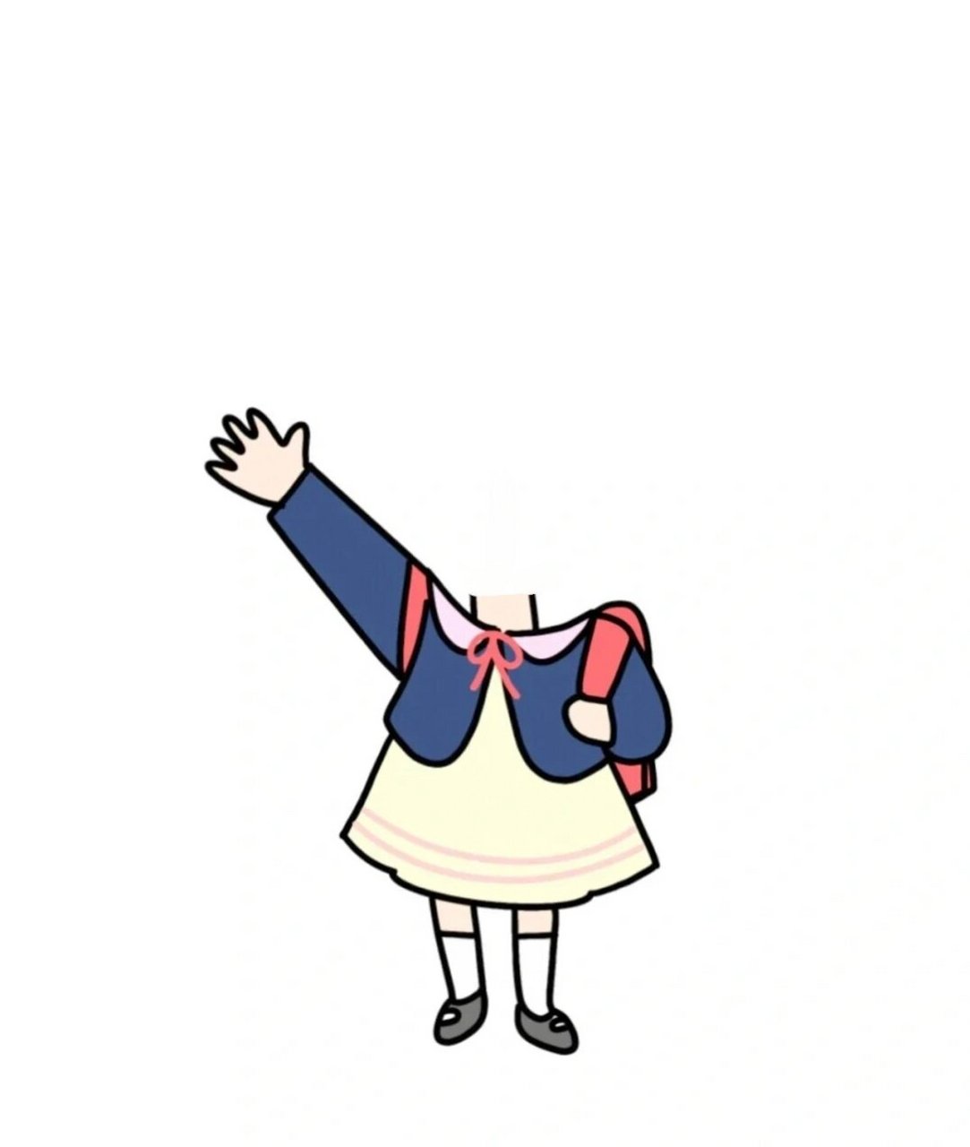 幼儿头像抠图素材卡通人物形象区域牌幼儿园