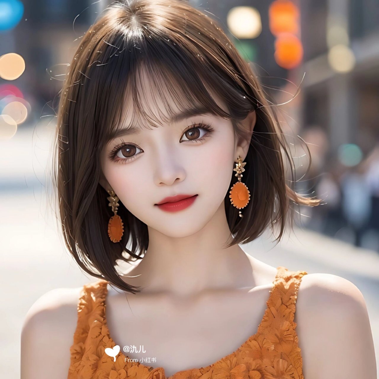 短发女生头像|头像约稿 #微信头像# #头像约稿# #女生头像# #头像