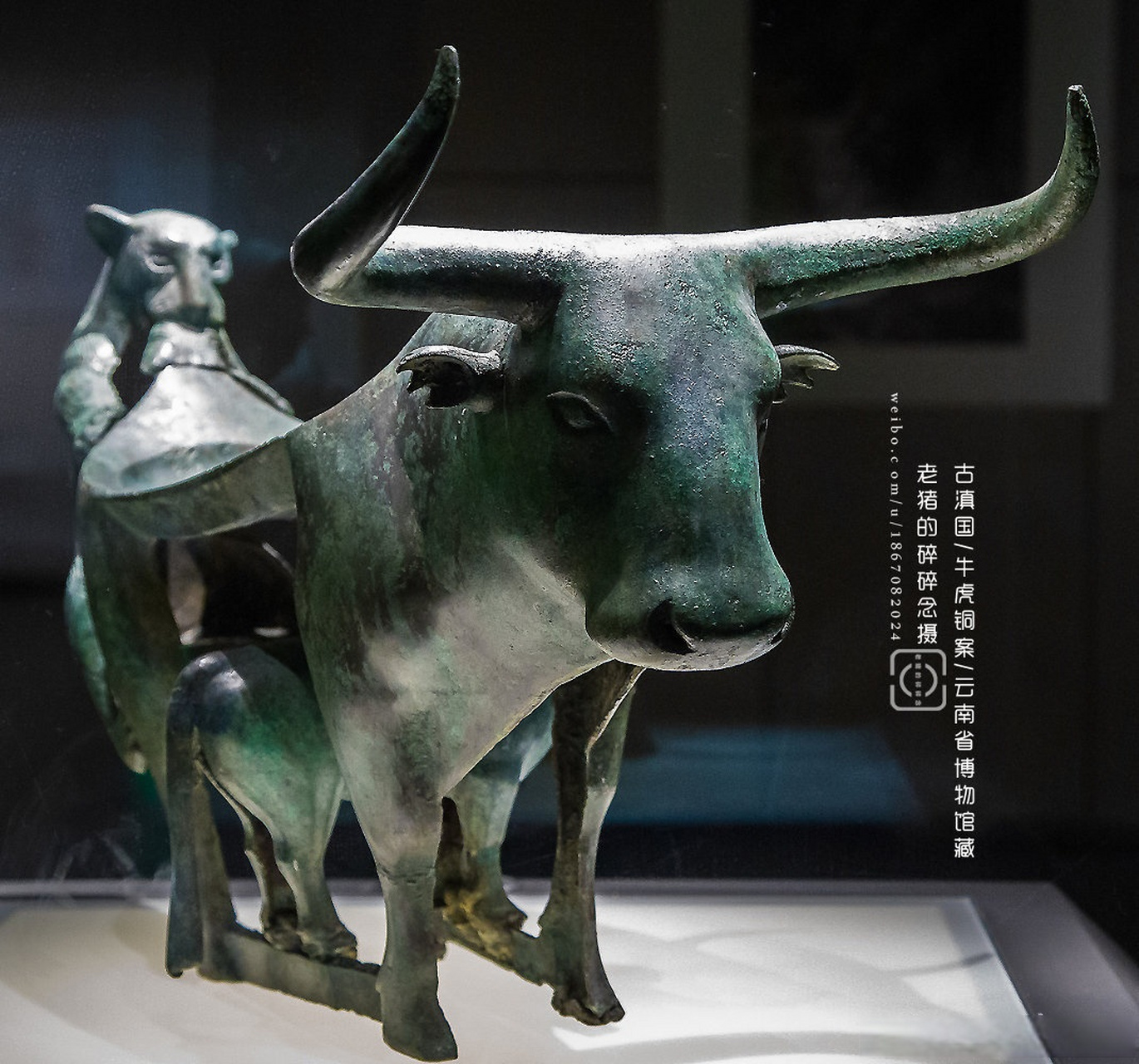 牛虎铜案|云南省博物馆"镇馆之宝"