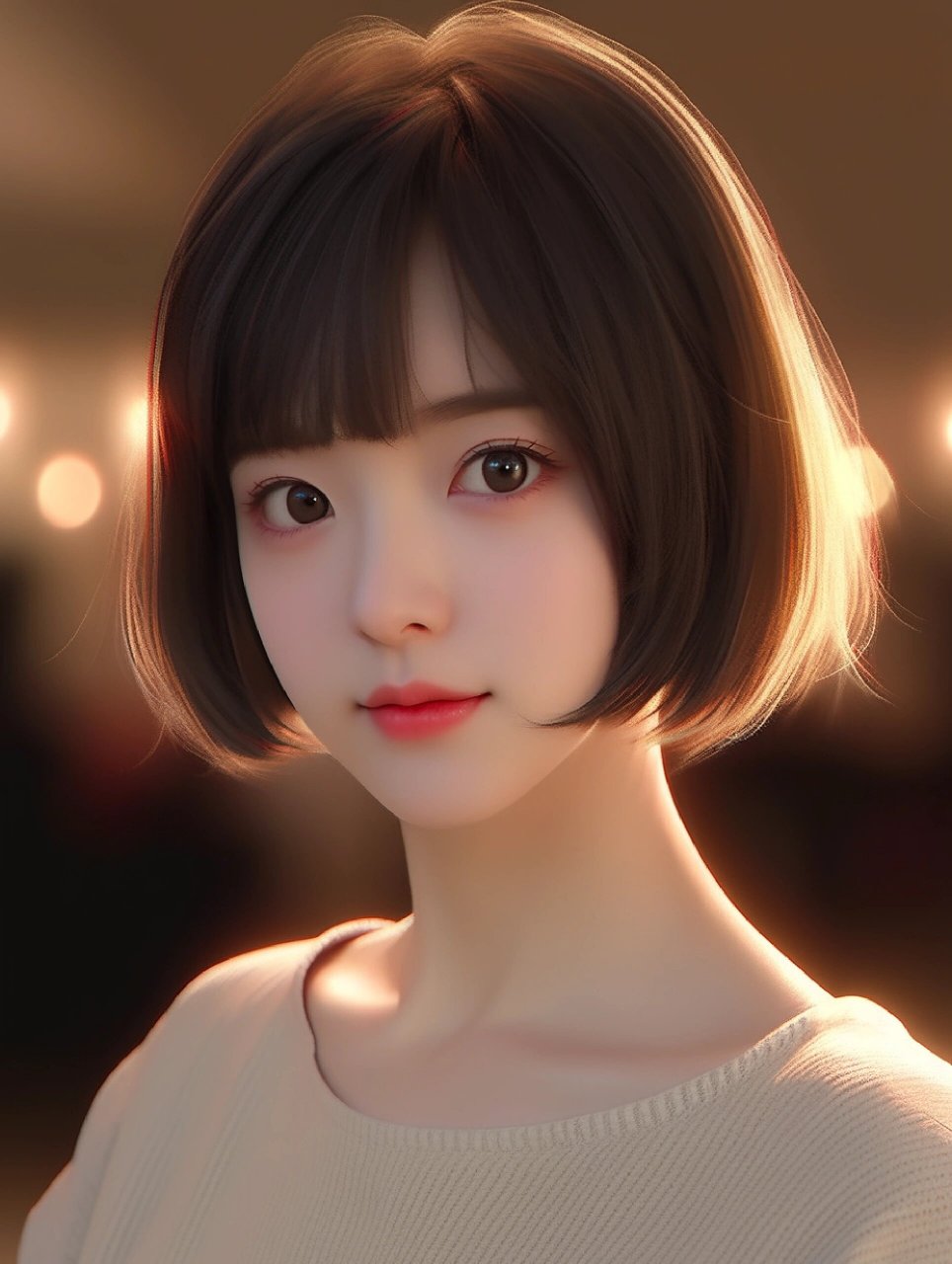 波波头短发发型图片 亲爱的朋友们,今天我要和大家分享一组超级时尚的