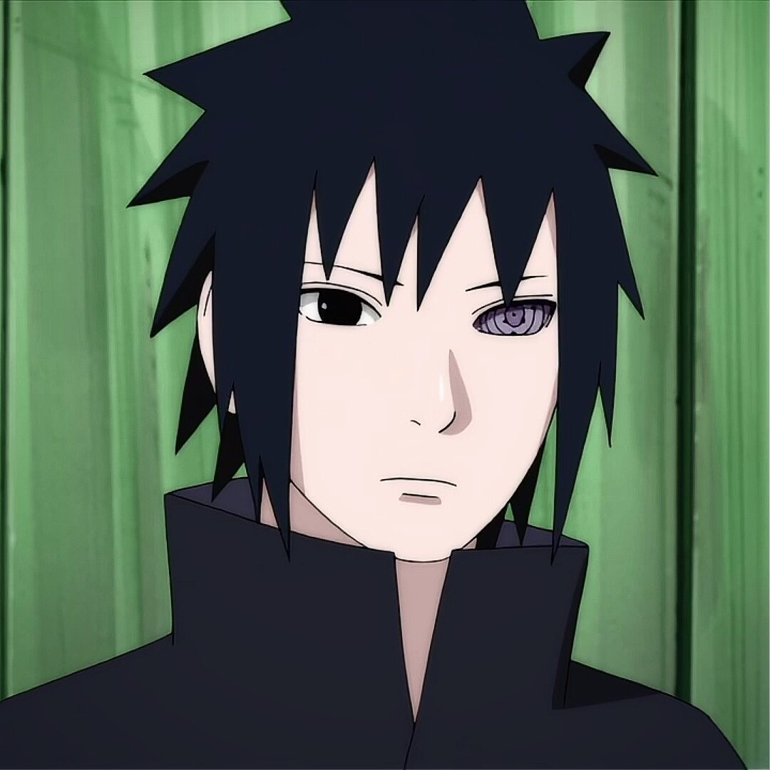 轮回眼佐助/两种风格做的图