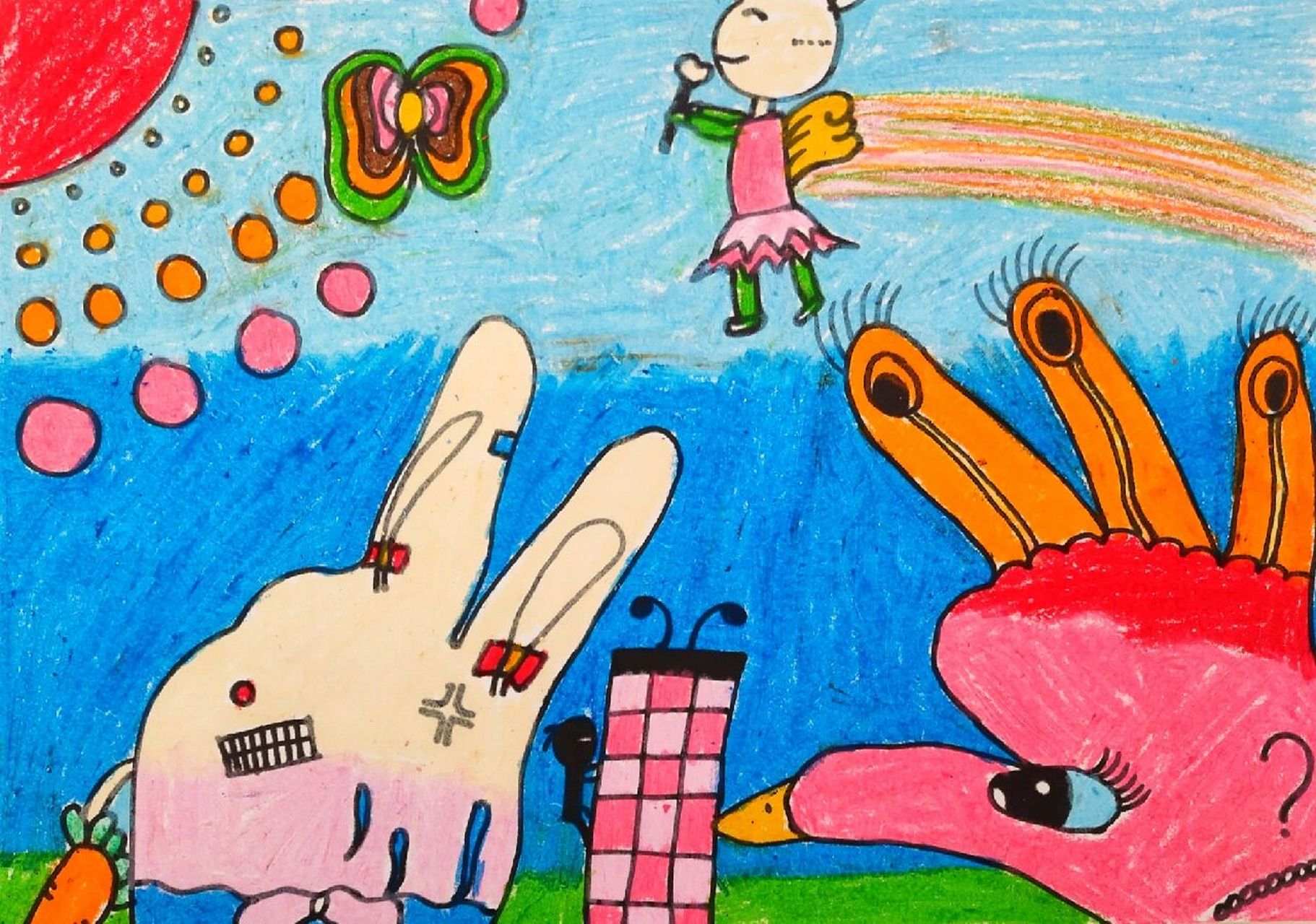 手绘9天|手形的联想|创意篇|附过程图 创意系列临摹来源小红薯工具