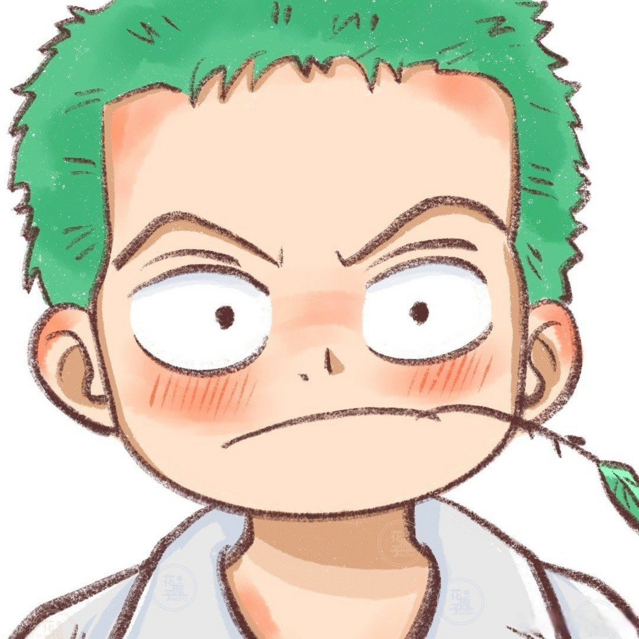 海贼王小索隆头像|动漫男生头像 索隆小时候也太可爱了#动态创作