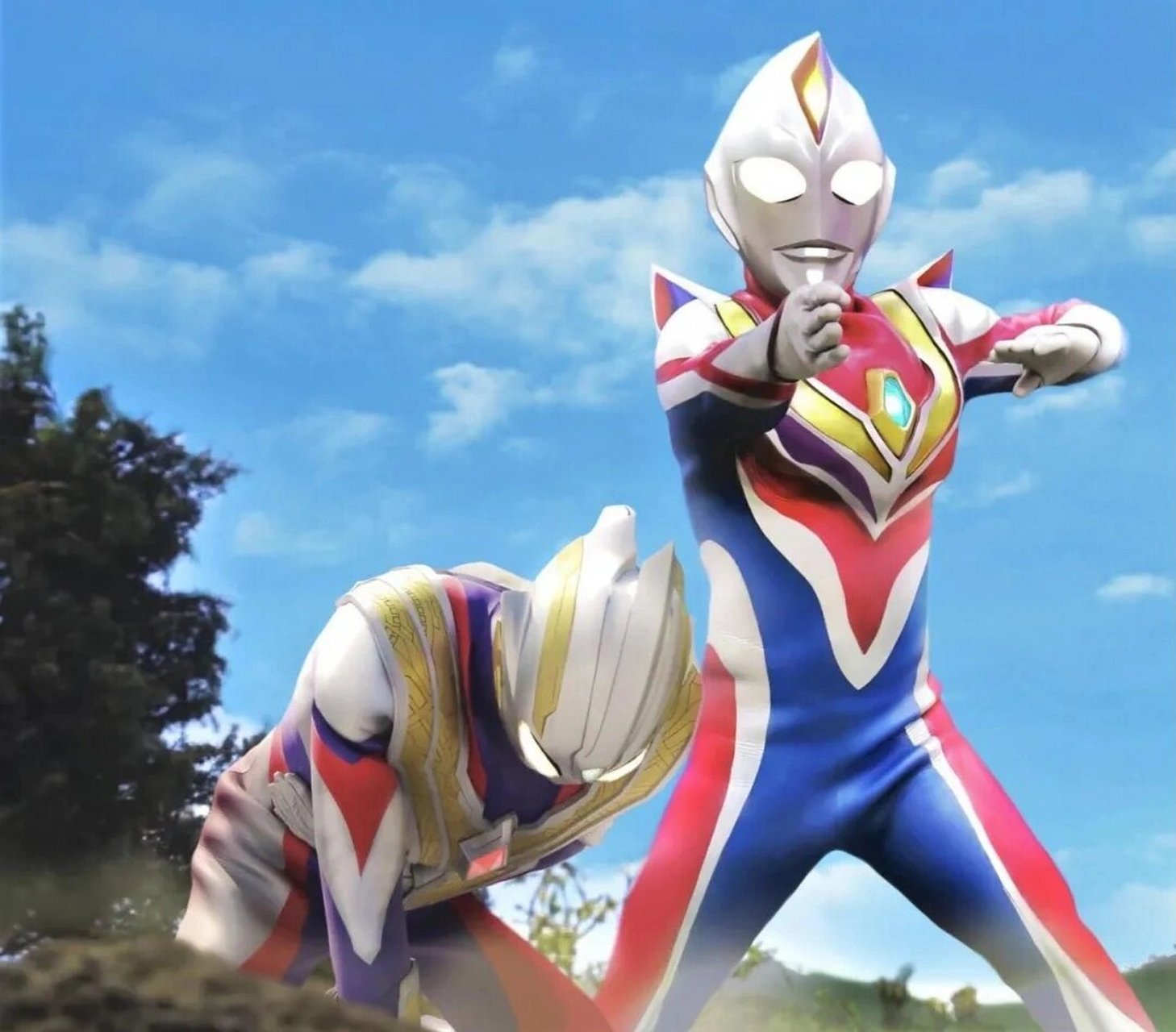 平成三杰,特利迦,泰罗三人组 阿古茹奥特曼壁纸