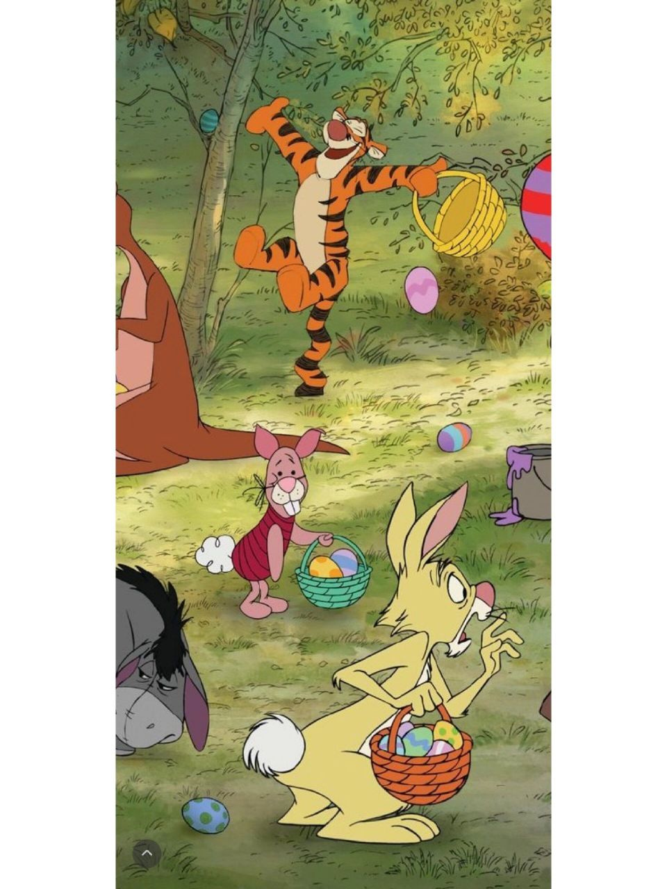 偶然发现一张图,是一张百亩森林在过复活节的图片,哈哈哈哈哈,皮杰那