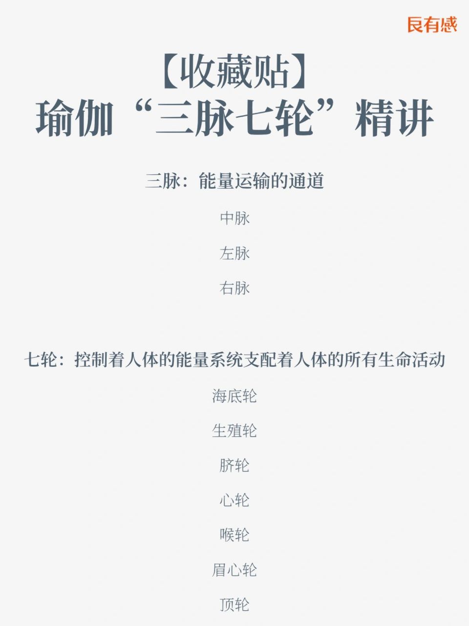 【收藏帖】瑜伽三脉七轮是什么 瑜伽哲学基础:三脉七轮 	 人体内有