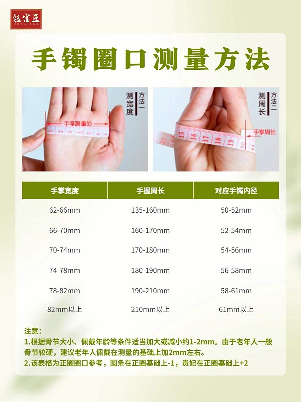 手镯圈口测量方法8715一分钟测量不再买错60 初入玉镯的宝宝们