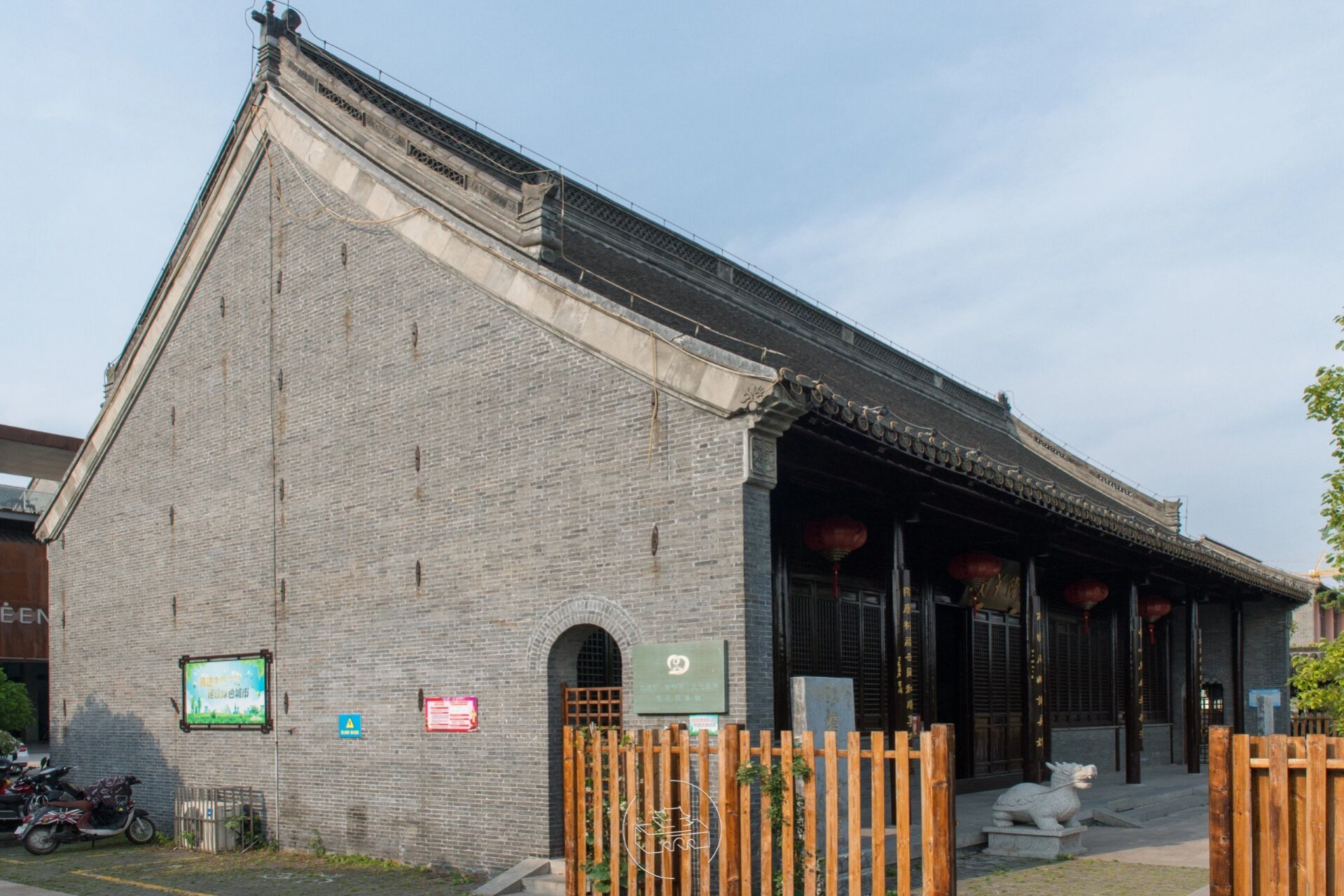 扬州|宝轮寺大殿(现大王庙) 扬州市文物保护单位 宝轮寺大殿面阔五间