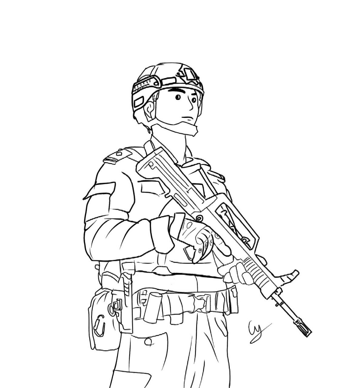 特警手绘头像 | 接稿中… 不喜欢用自己的照片做头像,也不想用别人的