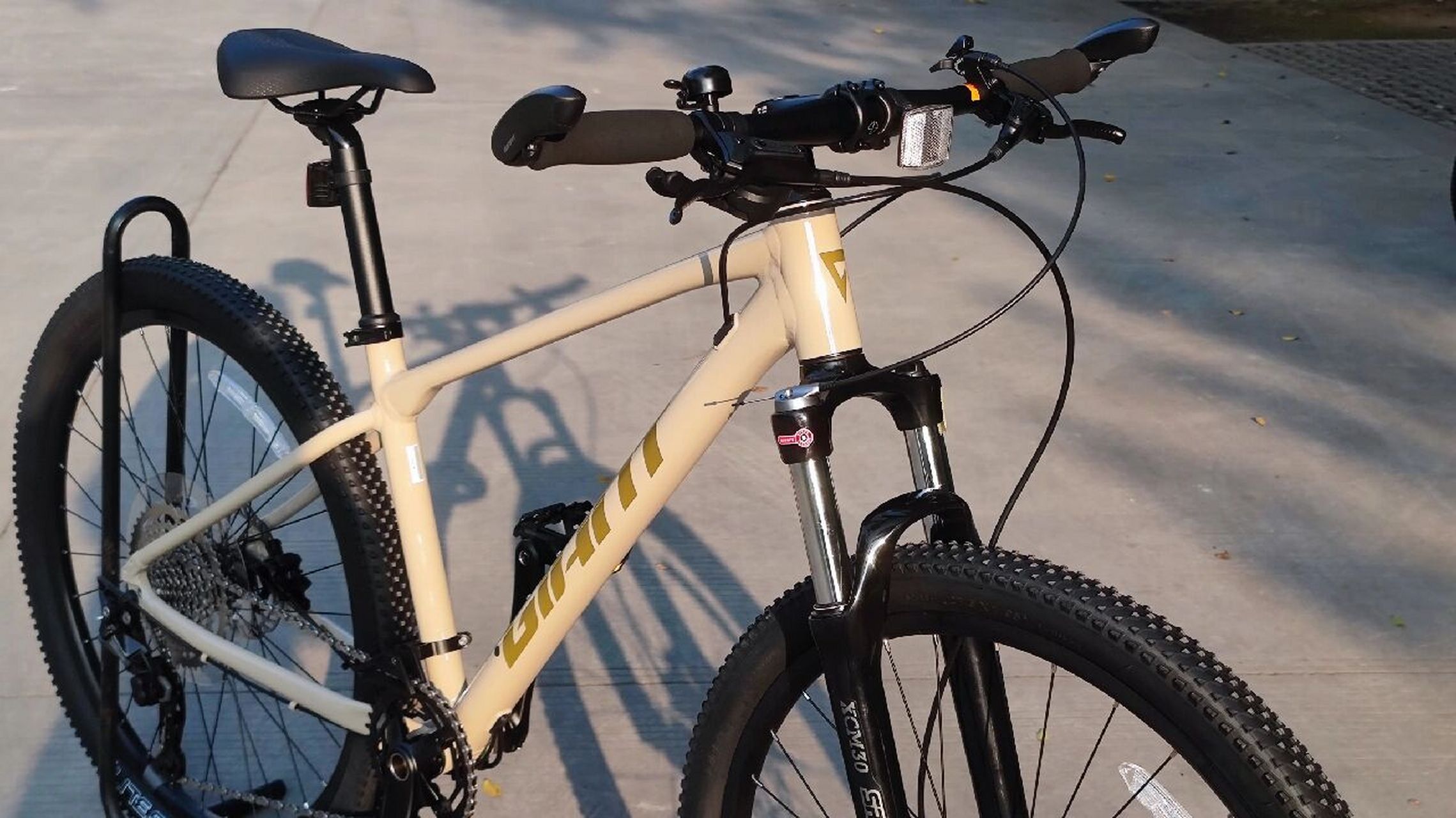 捷安特atx860 捷安特2023款atx860到货,禧玛诺1×10速变速系统,相对于