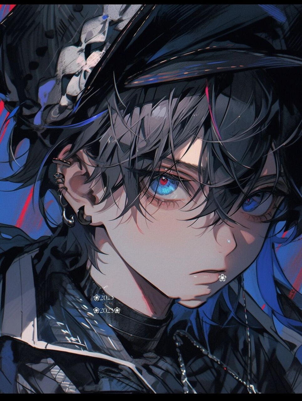 清透粉蓝|温甜幻想|清爽蓝色系男生头像 97粉蓝这种梦幻的配色,放在