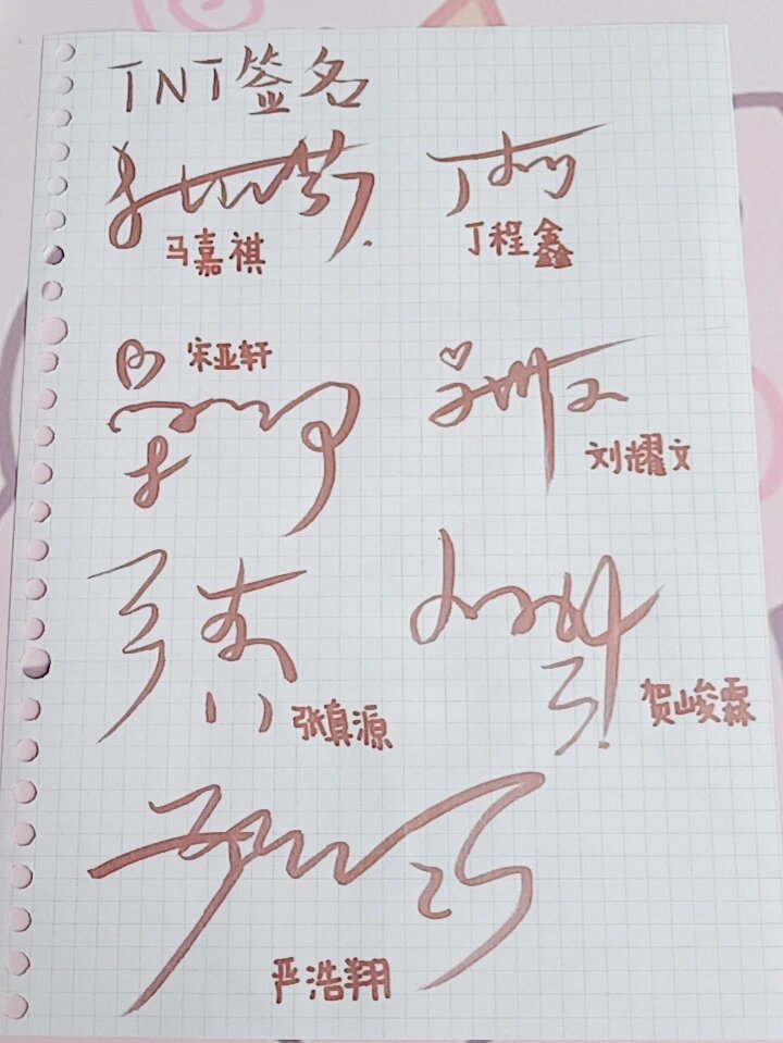 tnt签名(模仿,不喜勿喷)