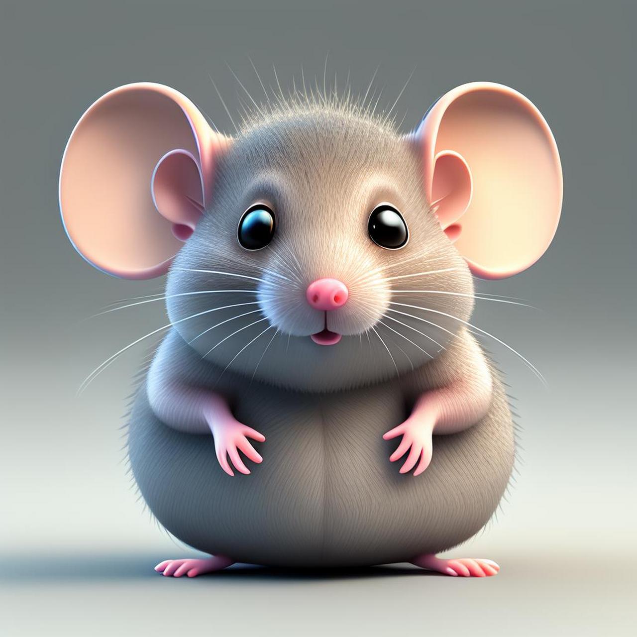 可爱老鼠微信头像图片