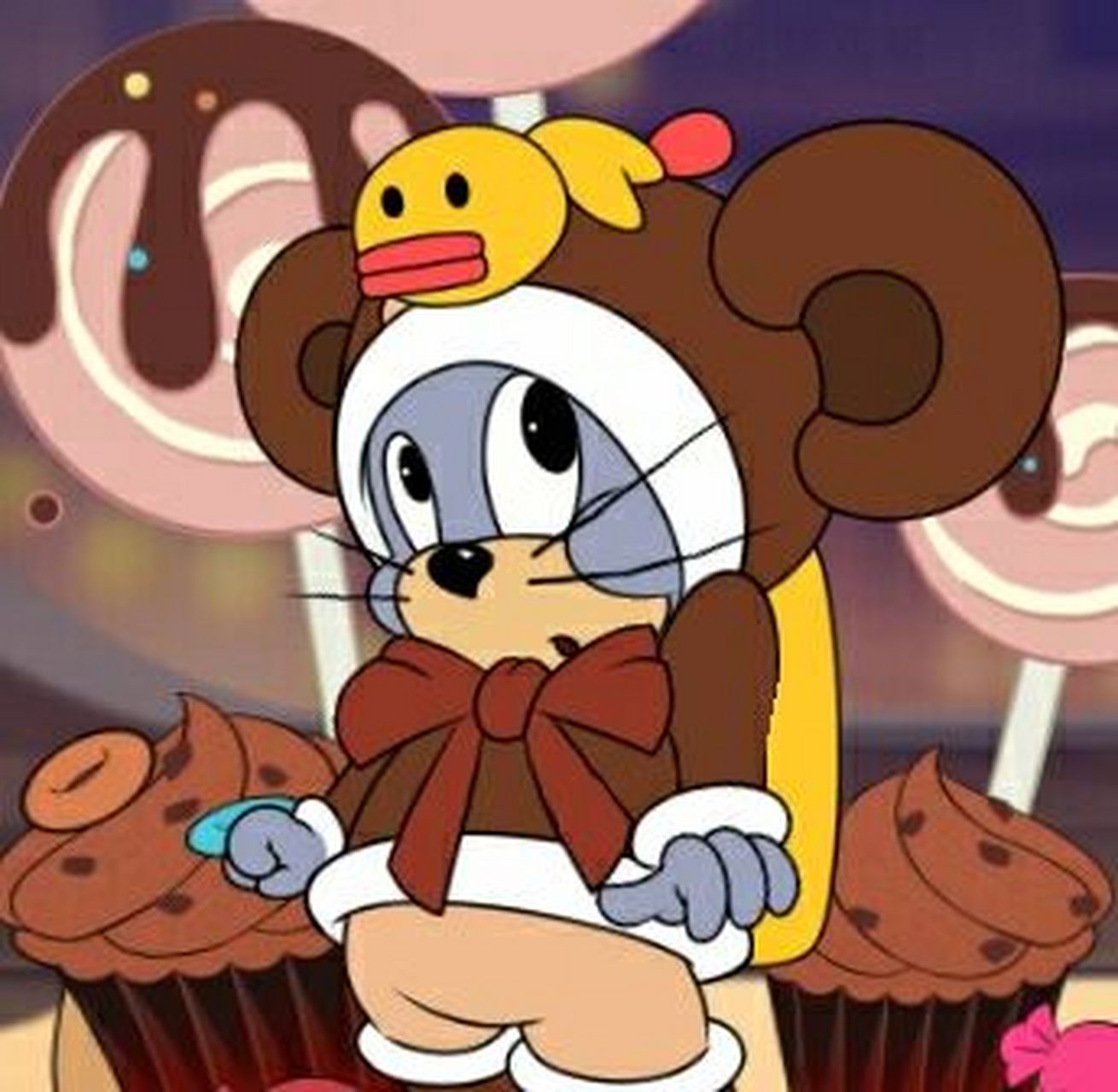 可可爱爱的小泰菲 有喜欢泰菲的嘛,可以做头像的哦!很可爱哒!