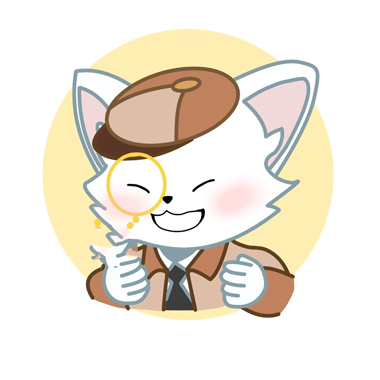 临摹|叮~一只可爱的迈克狐! 嘿嘿,上两篇笔记上热门了让我浅浅嘚瑟一