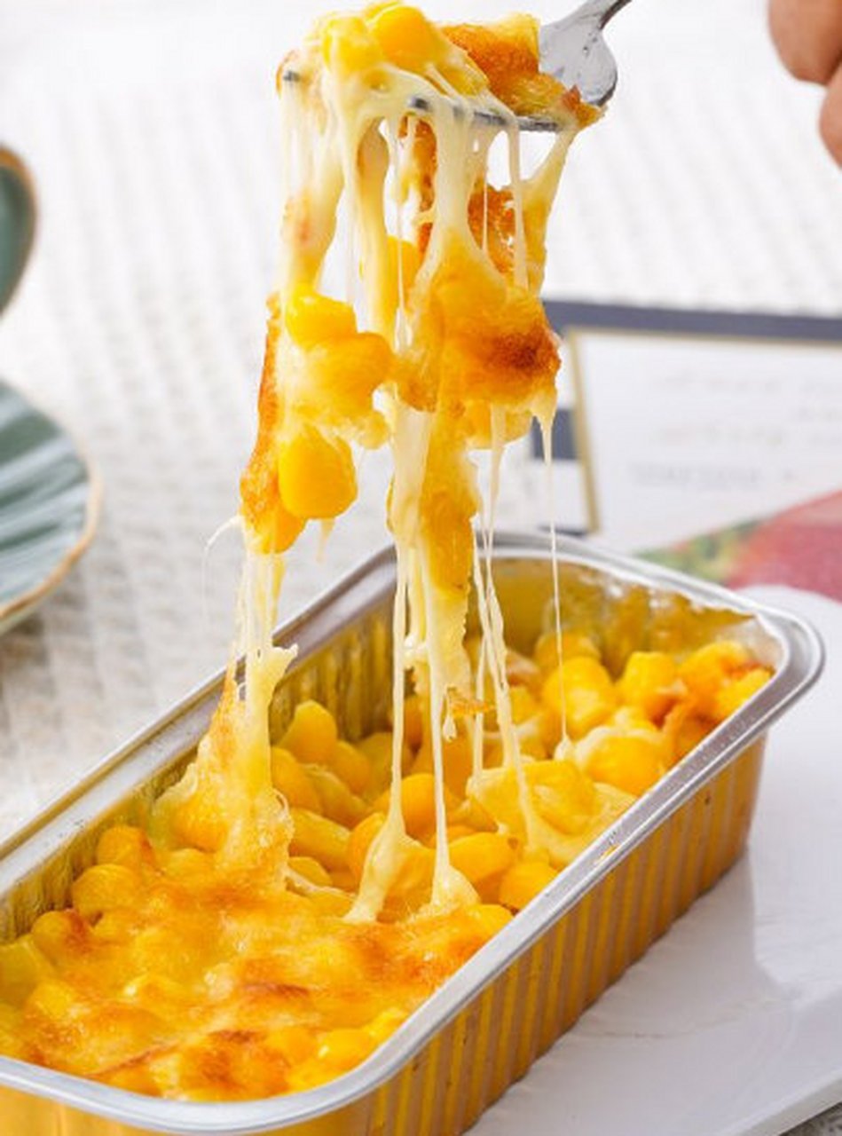 芝士焗榴莲焗紫薯拉丝玉米,10.6入!