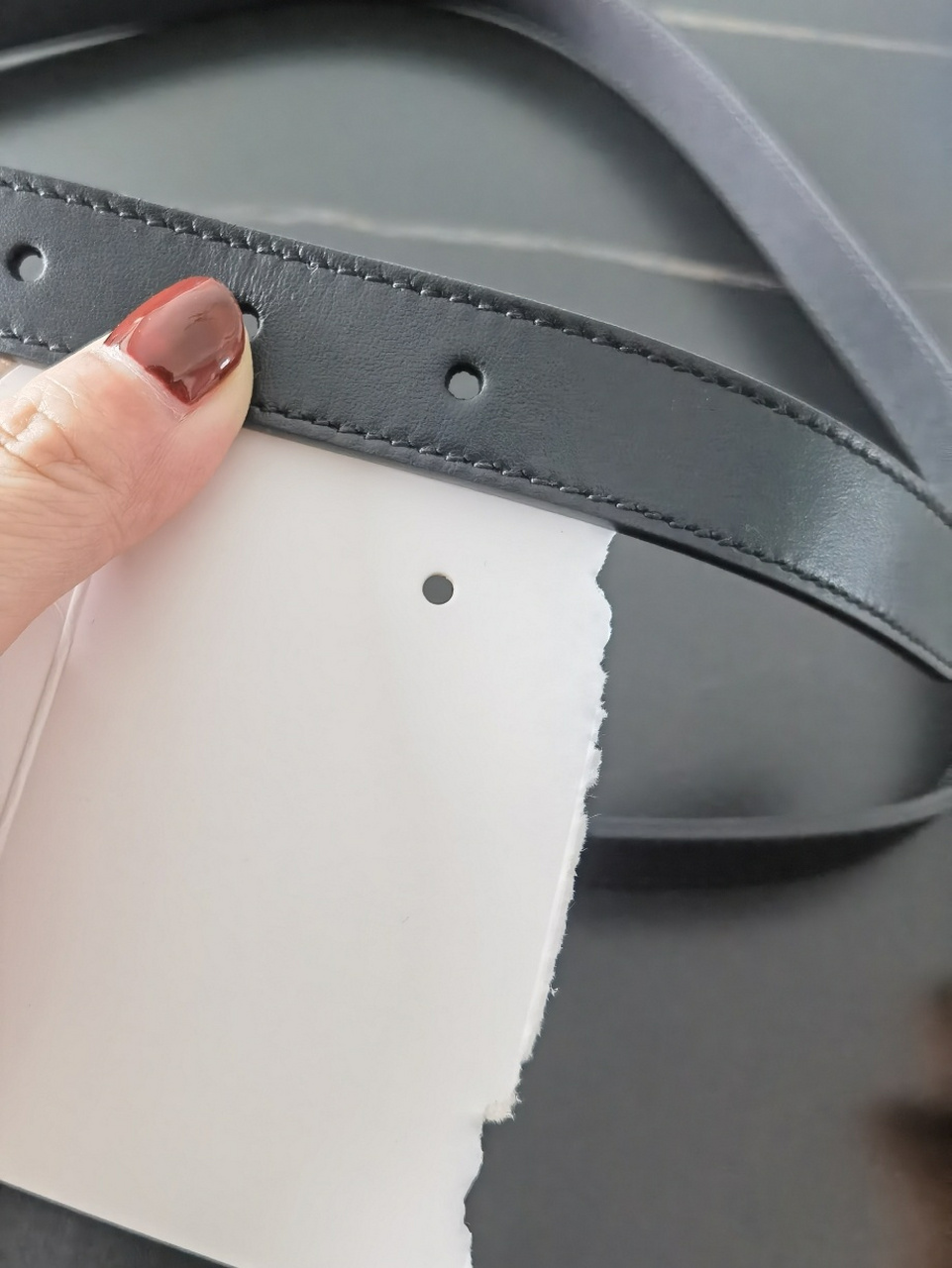 保姆教程,gucci皮带自己打孔 啦啦啦,夏天到了,终于翻出来打孔了00