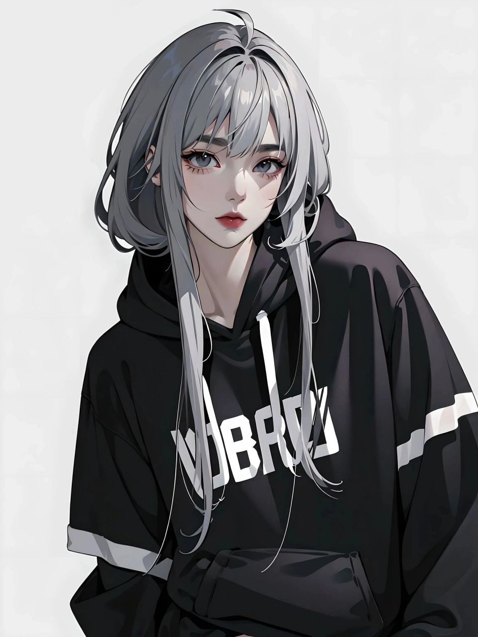 女生头像|这是拽姐必备金属灰发色参考咩?