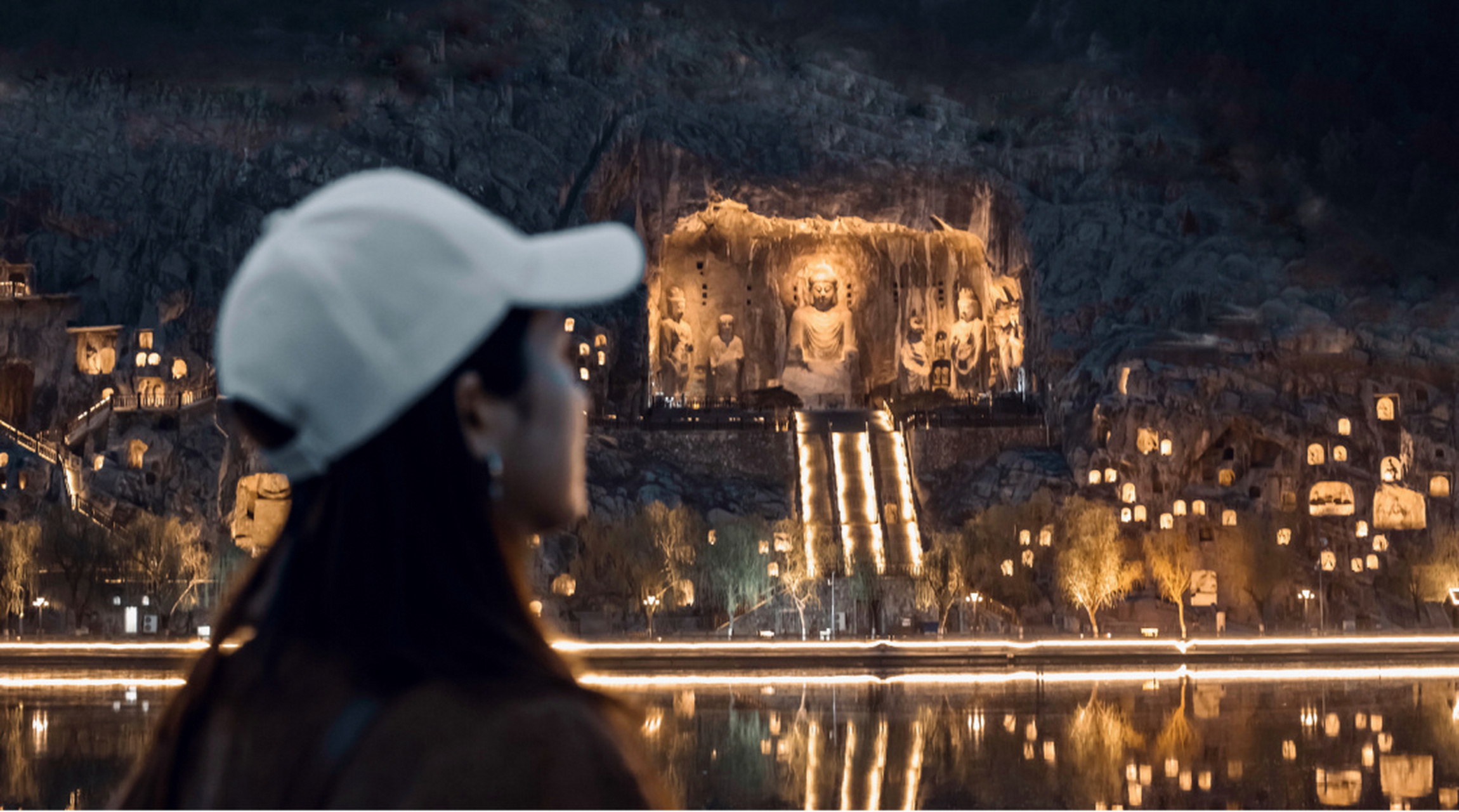 龙门石窟夜景最佳拍摄机位分享99带地图 99先简单介绍下:龙门石窟