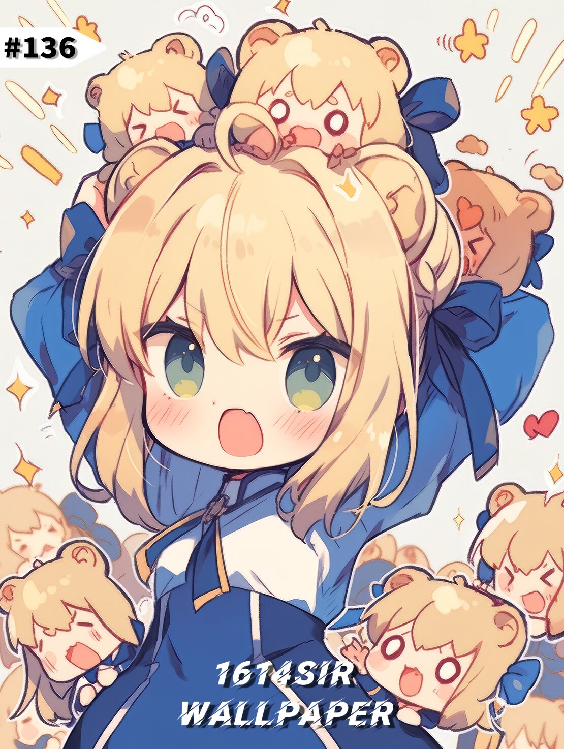 saber | 头好痒要长小saber了