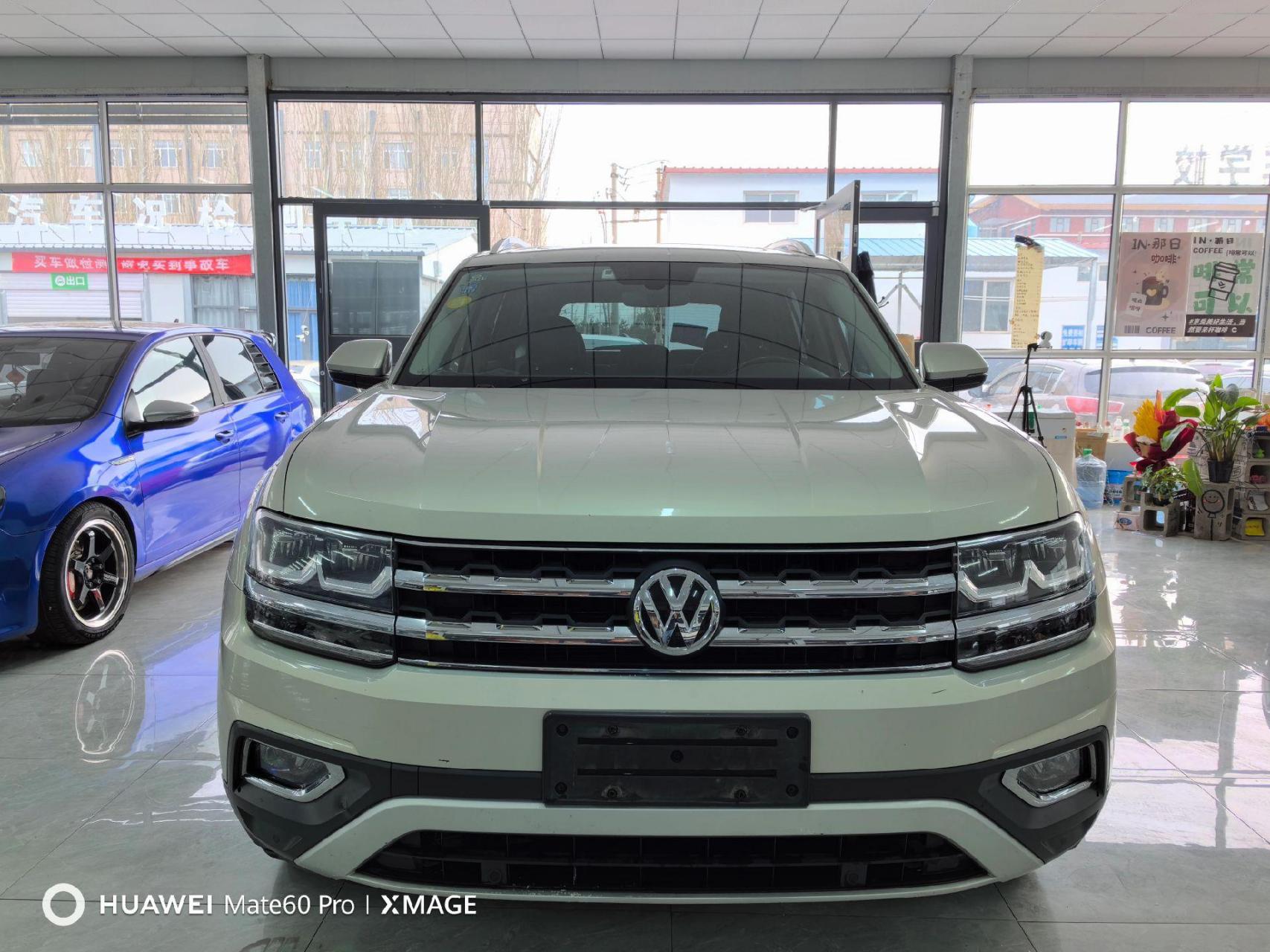 17年大众途昂豪华版 香槟金色 大7坐 全车原版原漆  14万公里  配置应