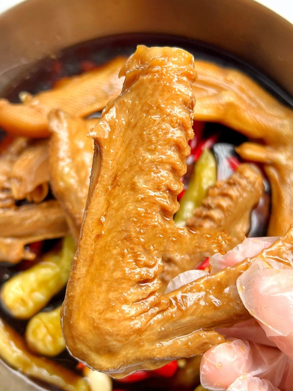 龙岩泡椒鸭爪 鸭翅!原地出摊吧 闺蜜尝了一口直接叫我出摊!