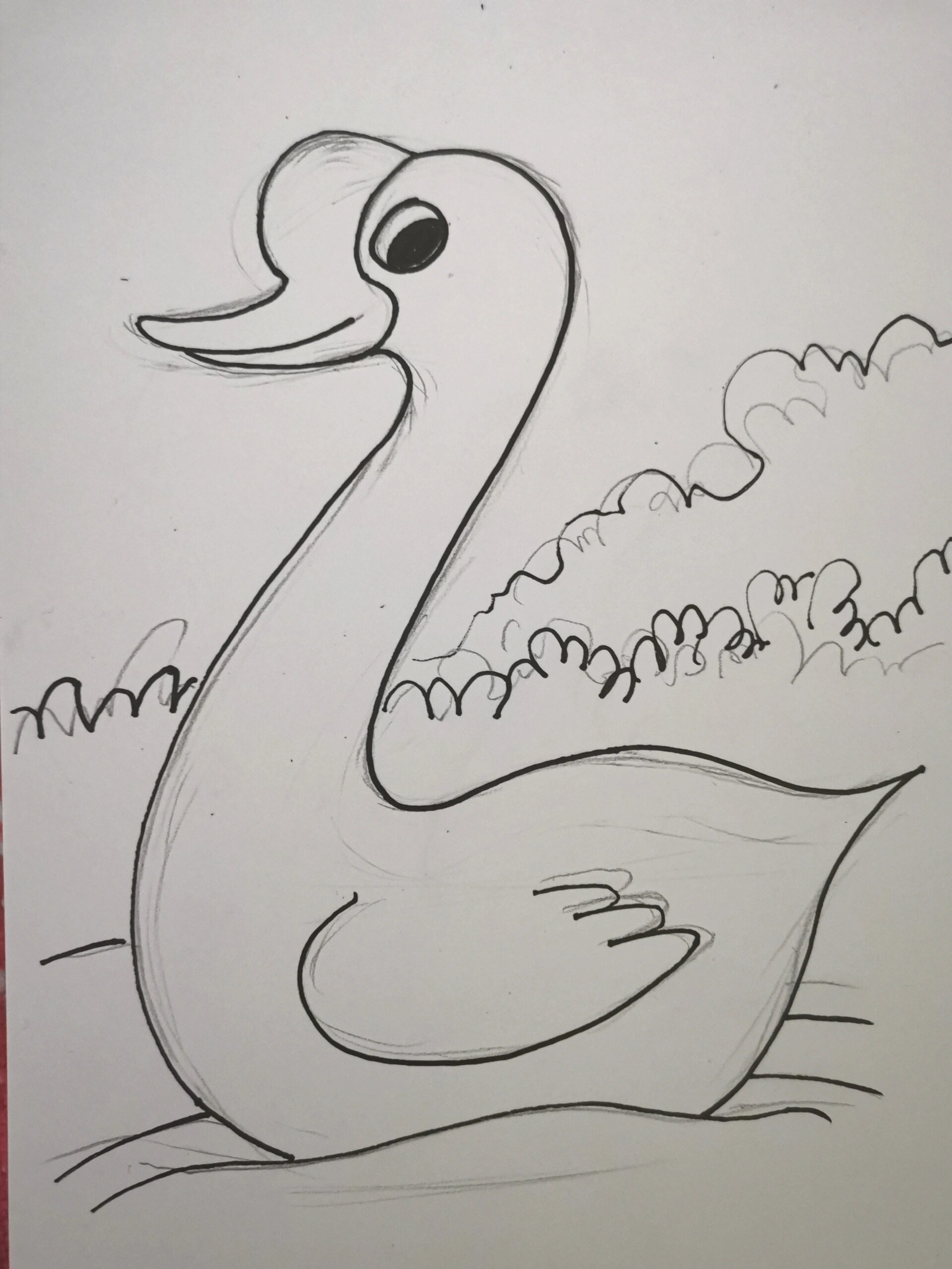 简笔画(120)跟我一起画大鹅