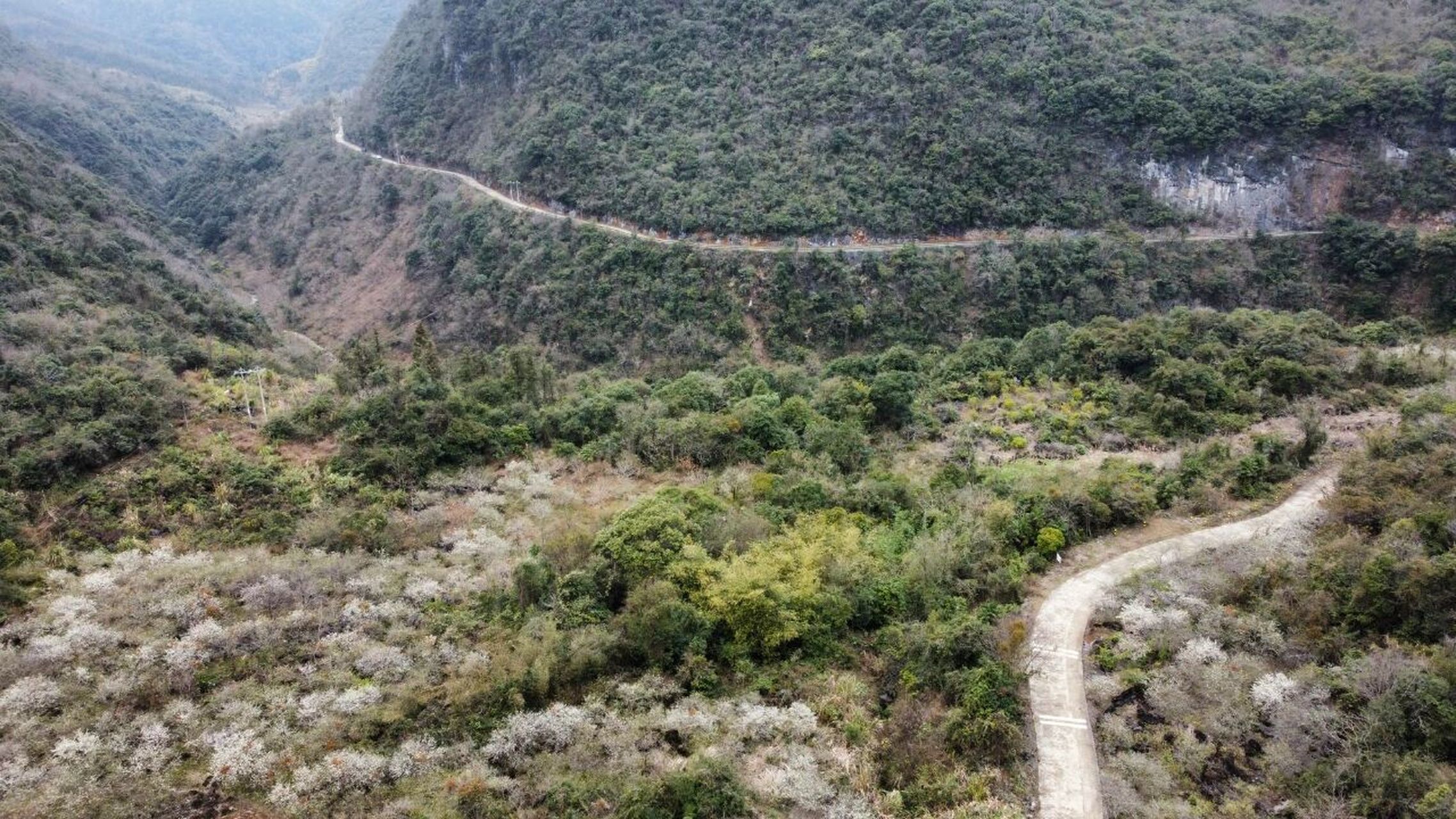 阳山水浪花谷图片