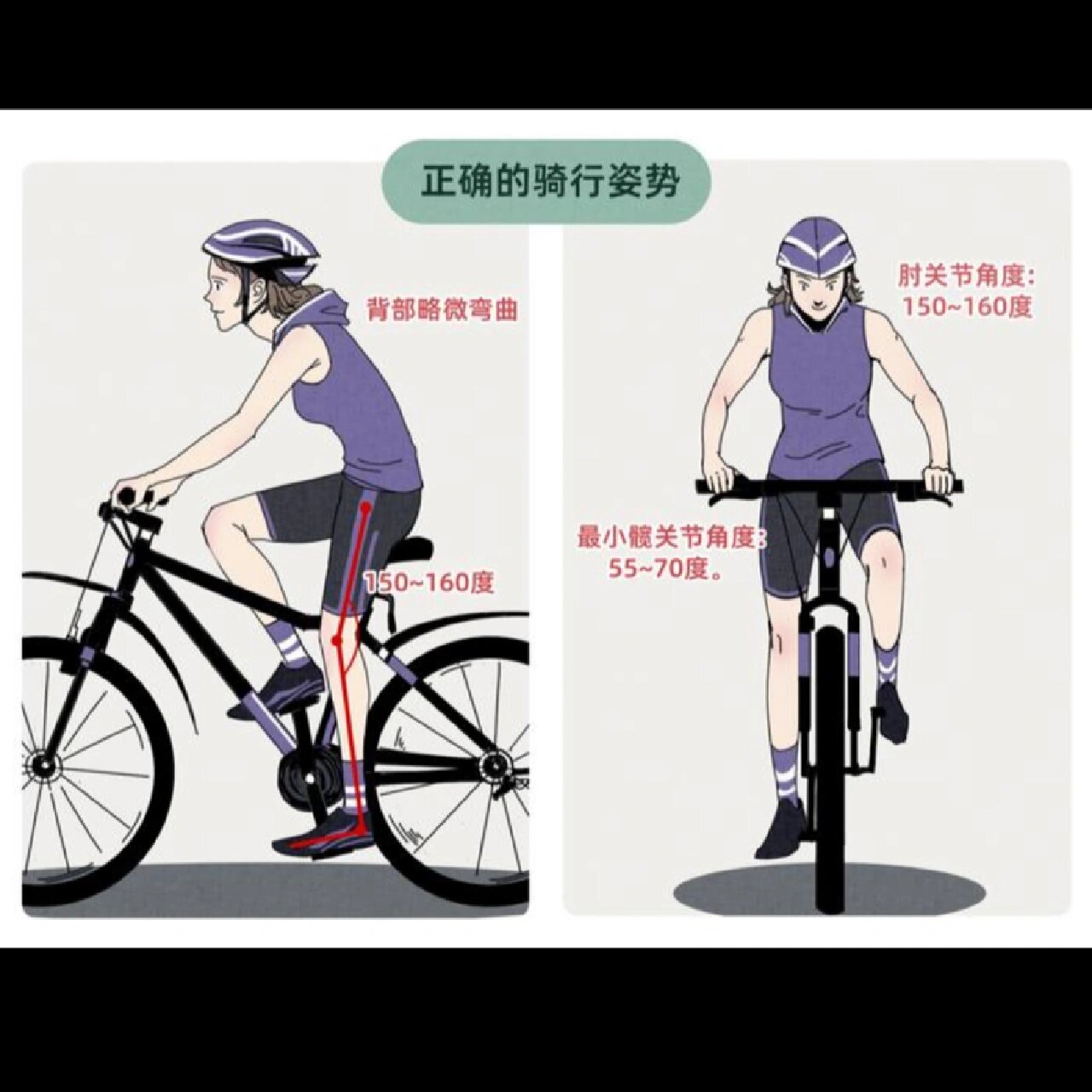 新手入门8215自行车骑行姿势