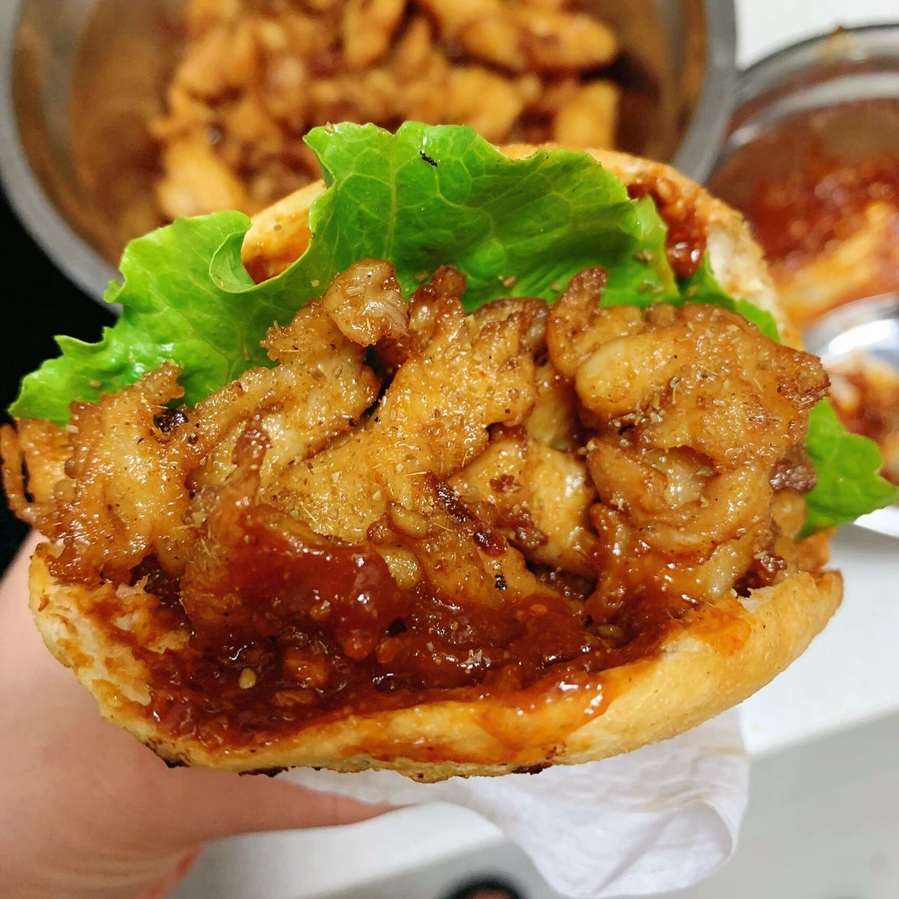 超高还原度的"鼎香坊咖喱鸡肉饼"90 我用的是鸡胸肉,大家用猪里脊