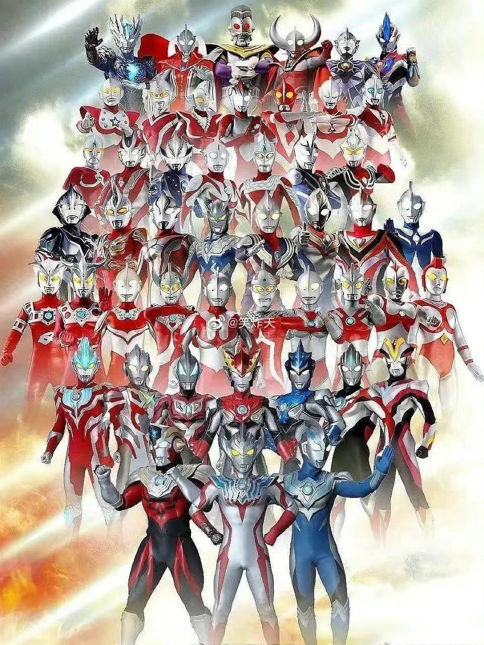 奥特曼大全 用图二的奥特曼问问对象,看看知不知道图一的