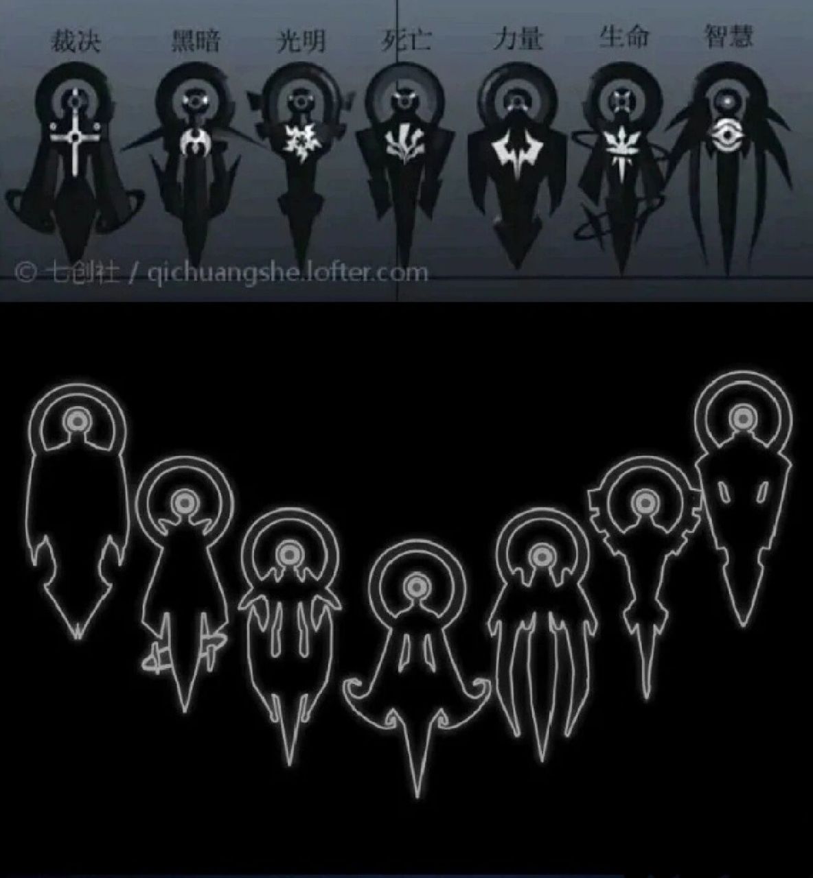 凹凸世界七神使资料