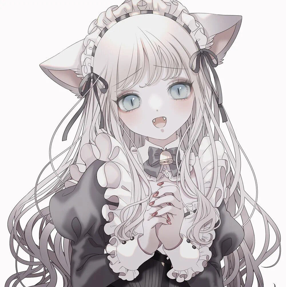 猫耳萝莉动漫头像