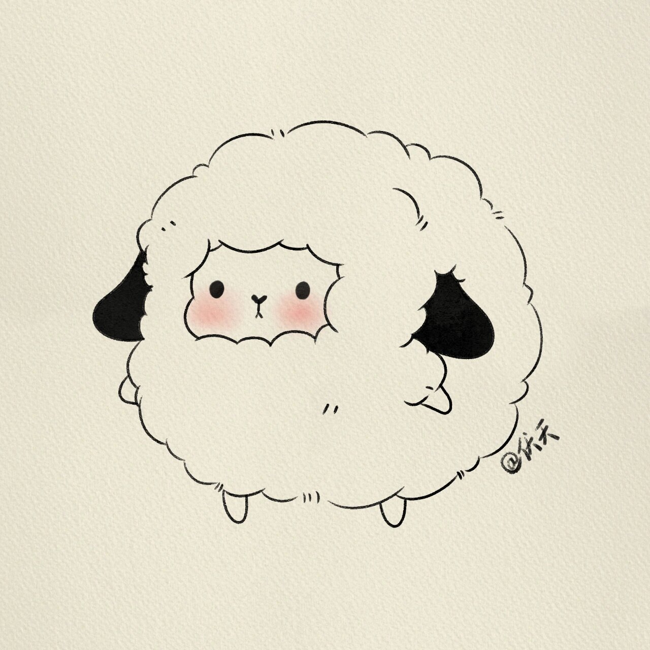 羊羊简笔画‖(33)