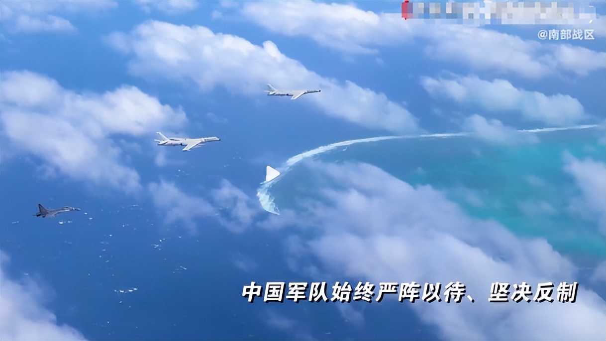 面对这一挑衅,中国迅速反应,派出歼16,苏30战机挂实弹拦截,同时出动多