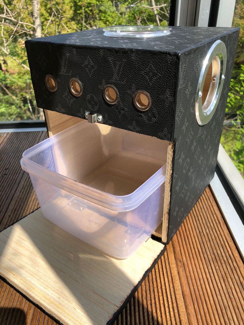 diy一个优秀的鹦鹉繁殖箱 鹦鹉繁殖箱 适合,虎皮 牡丹小型鹦鹉  用的