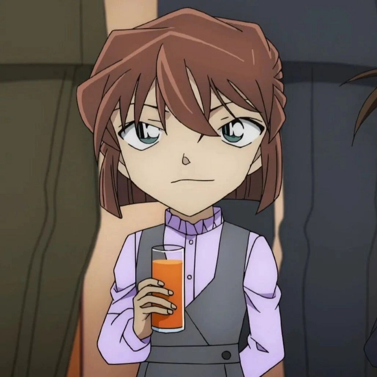 灰原哀精美头像壁纸 小哀的精美头像壁纸来了,拿图赞(有柯哀头像)留一