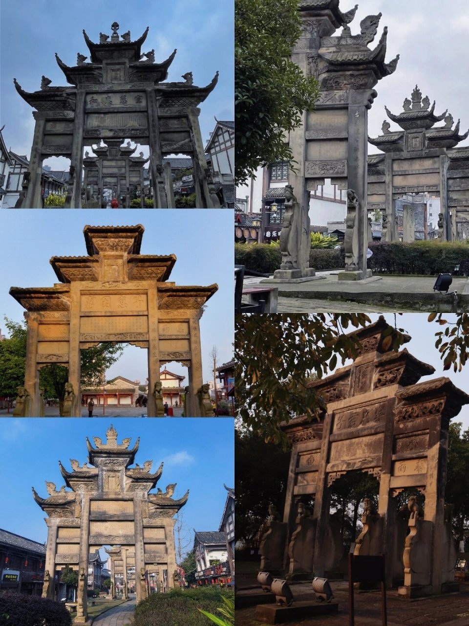 四川隆昌石牌坊群:雕刻时光,凝固历史 位于四川省隆昌市的石牌坊群,是