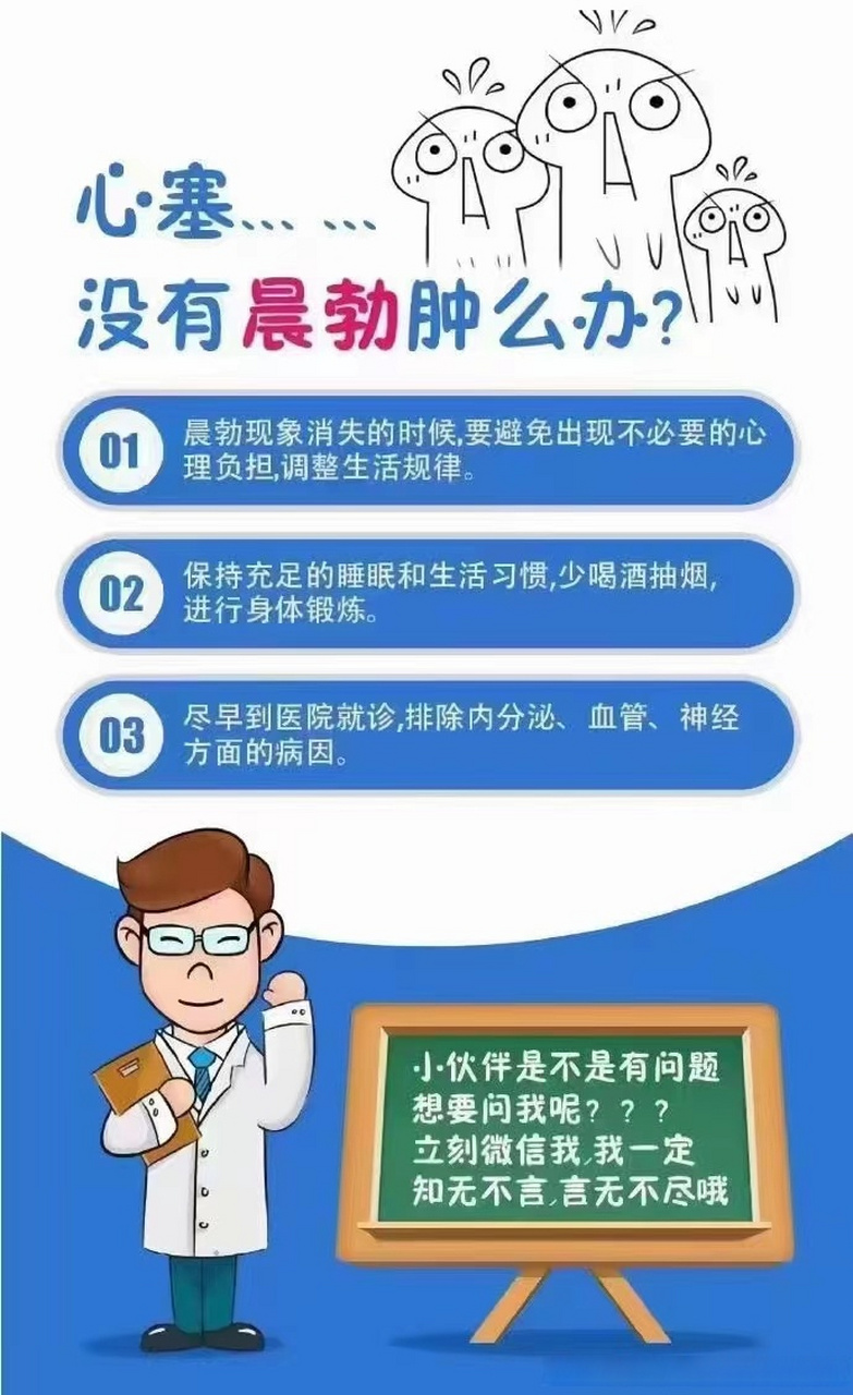 【男科健康科普】 男人没有晨勃,怎么回事?