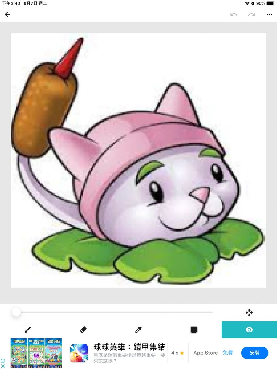 方格画 植物大战僵尸 猫尾头 想看我画什么就打在评论区