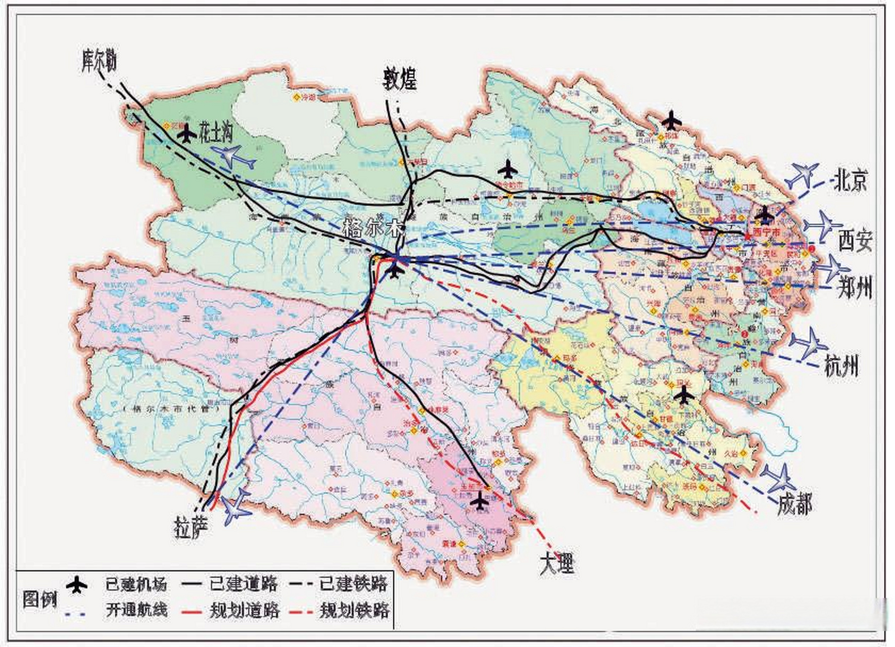 青海省格尔木市"十四五"综合交通运输