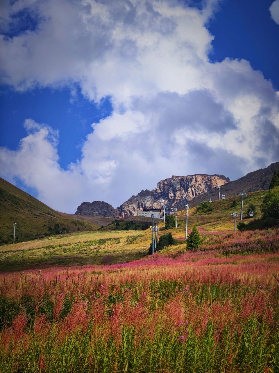 哈萨克斯坦9691d57阿拉木图---雪山91 lle alatau national