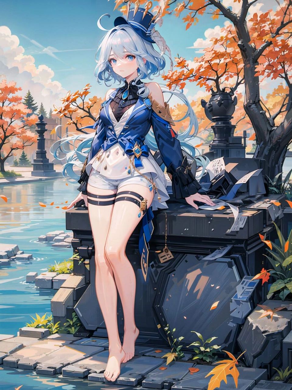 私信拿图,侵权必删 来源:米游社 #原神# #原神壁纸# #水神# #芙卡洛斯