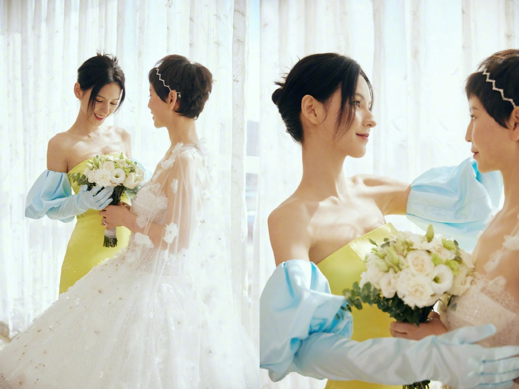 张予曦全家颜值 一家人的美貌基因太稳定了,遗传学真的太强大了,美女