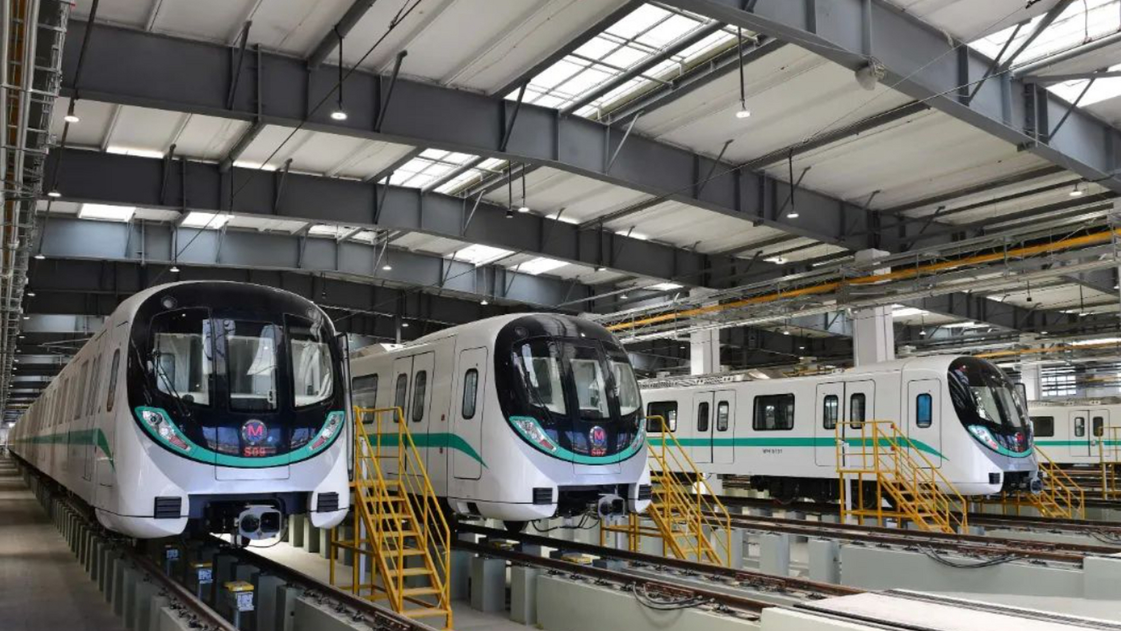 年底开通,武汉地铁19号线列车正式亮相!