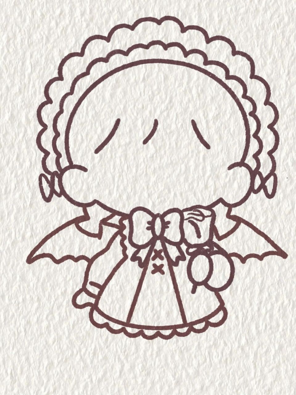 卓大王之恶魔阿卓/简笔画教程 天使阿卓和恶魔阿卓 你们更pink哪一个